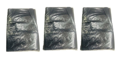 Saco De Lixo 100 Litros Comum 300 Unidades Preto