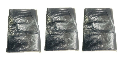 Saco De Lixo 100 Litros Com 300 Unidades Intermediário Preto