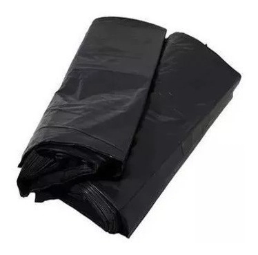 Saco De Lixo Grosso Reforçado Pct C/5kg Preto Preto