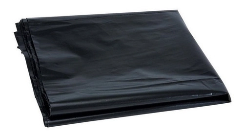 Saco De Lixo 100 Litros C/100 Unidades Aprox. 5 Kg Esp. 0,08 Preto