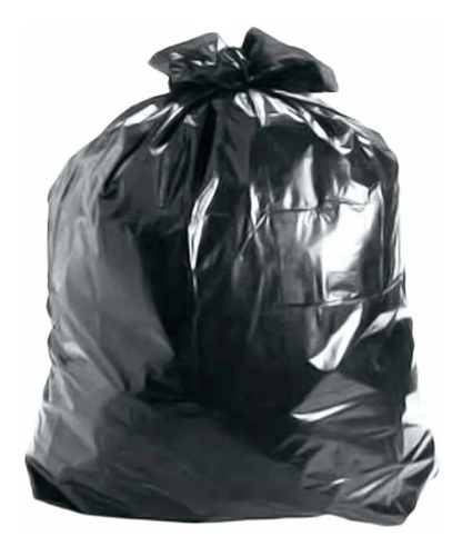 Saco De Lixo 150 Litros  Resistente Super Forte 100 Unidades Preto