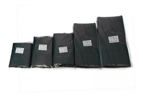 Saco De Lixo 20 Litros 100 Un Preto Reforçado Mega Oferta Preto