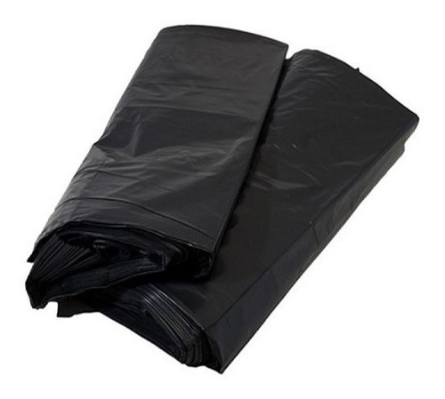 Saco De Lixo 100 Litros Reforçado 25 Un. Preto
