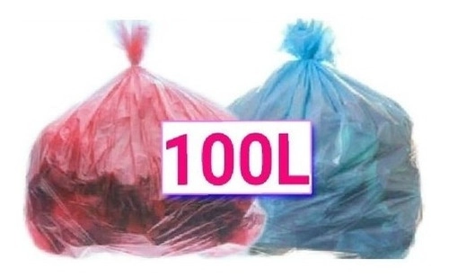 Saco De Lixo 100l Com 600 Un Rosa