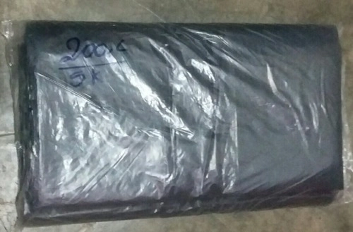 Saco De Lixo 200l Reforçado Bl-7 Com 100 Unidades Resistente Preto