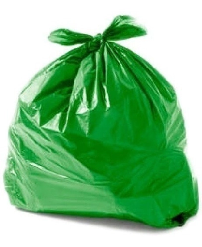 Saco De Lixo 20 Litros Pacote C/100 Verde Verde