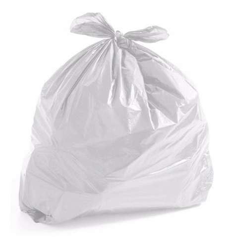 Saco De Lixo 20 Litros Branco Com 100 Unidades Qualidade Branco
