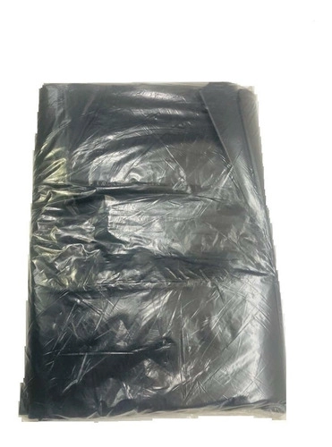 Saco De Lixo 300 Litros Extra Reforçado 50 Unid Boca Larga Preto