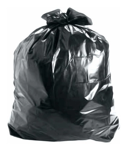 Saco De Lixo 50 Litros Resistente Forte 100 Unidades Preto