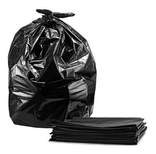 Saco De Lixo 40litros Super Resistente 100 Unidades Preto