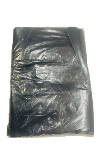 Saco De Lixo 300 Litros Extra Reforçado 50 Unid Boca Larga Preto