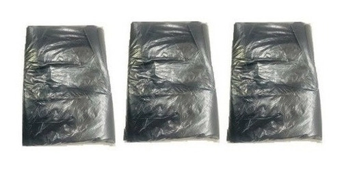 Saco De Lixo 60 Litros Comum 300 Unids Preto