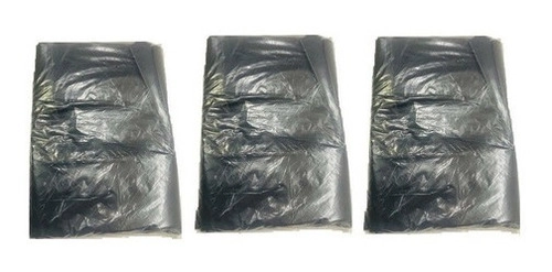 Saco De Lixo 60 Litros Comum 300 Unids Preto