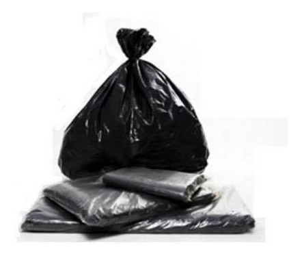 Saco De Lixo Preto De 60l Resistente 100 Sacos