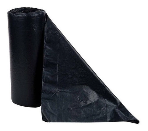 Saco De Lixo Preto Em 20l Preto
