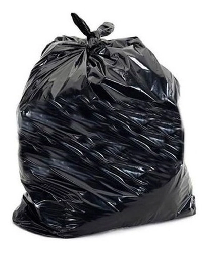 Saco De Lixo Reforçado Preto 200 Litros - 5kg Preto
