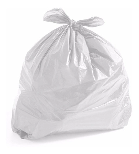 Saco Lixo Branco 5 Kg Reforçado 20/40/60/100l Branco