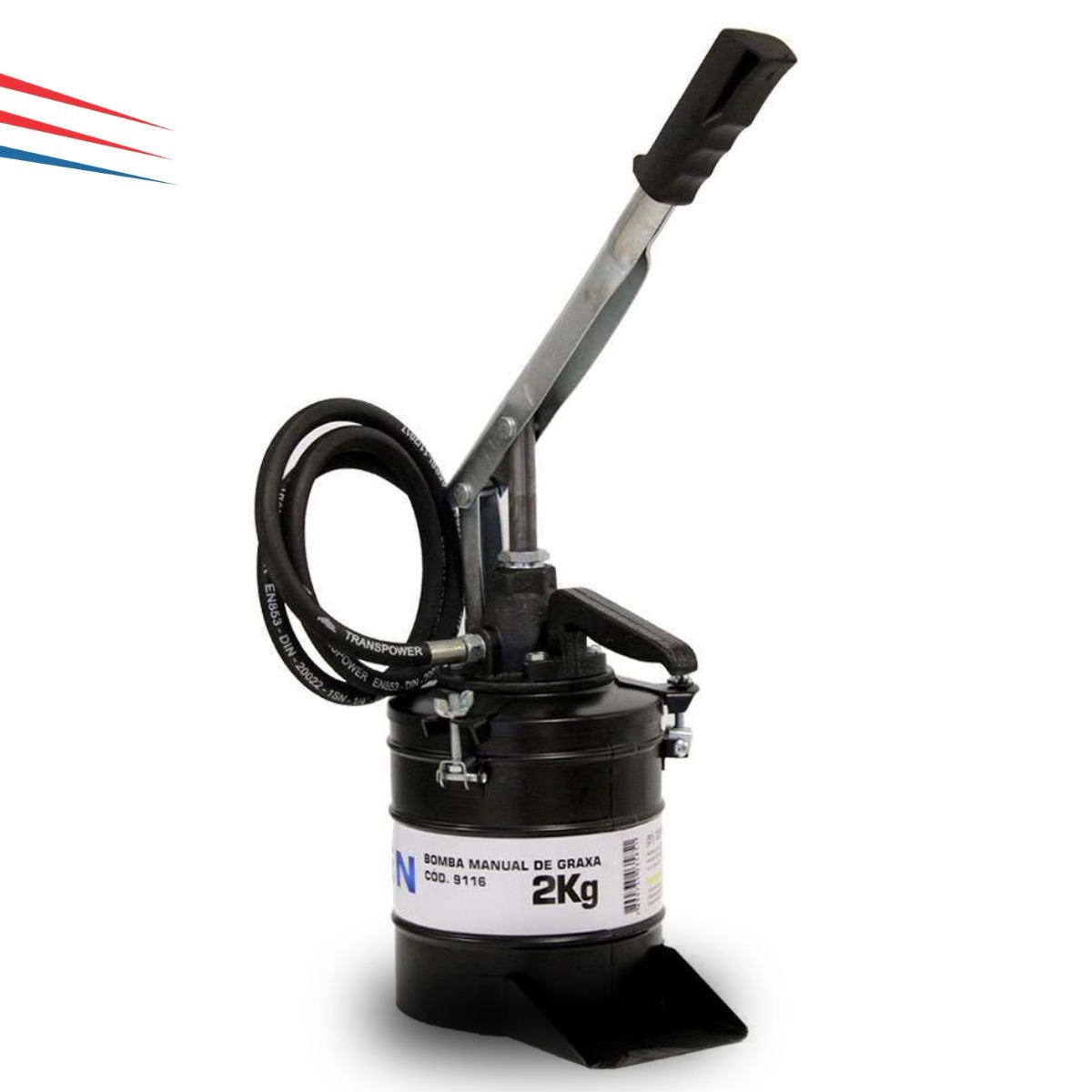 Bomba Manual De Alavanca 2 Kg Para Graxa 9116 Bremen