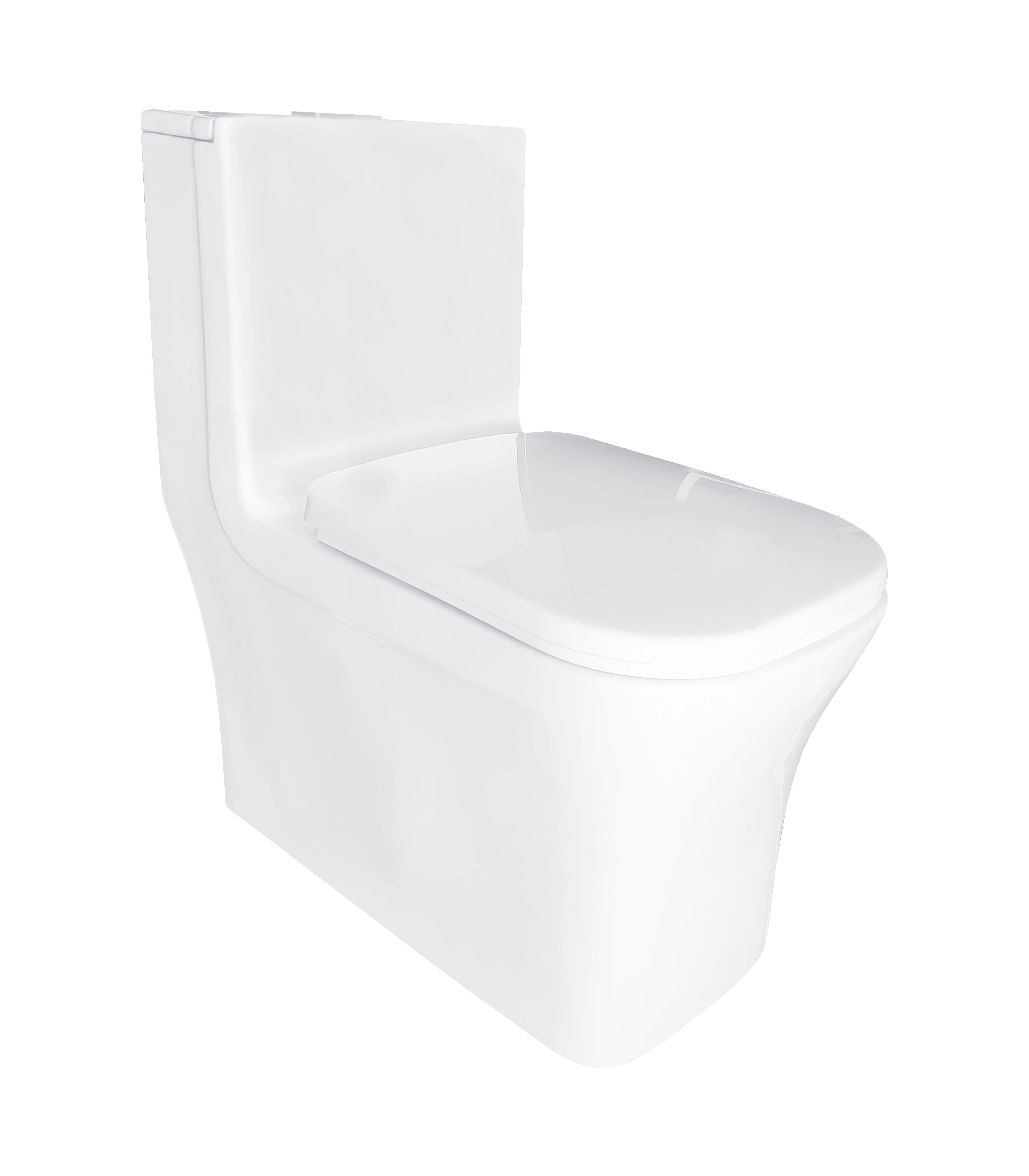 Vaso Monobloco Branco Com Assento Com Fechamento Suave R450