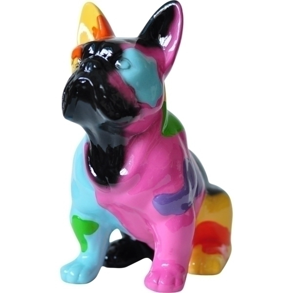 Escultura Decorativa Craw 18x22cm Bulldog Xd0251