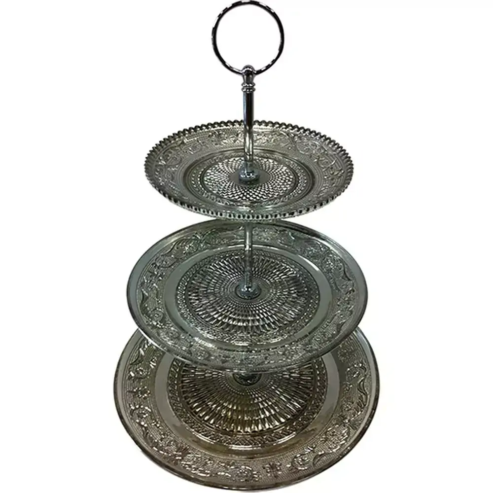 PRATOS PARA DOCES - 3 ANDARES - H 36 CM