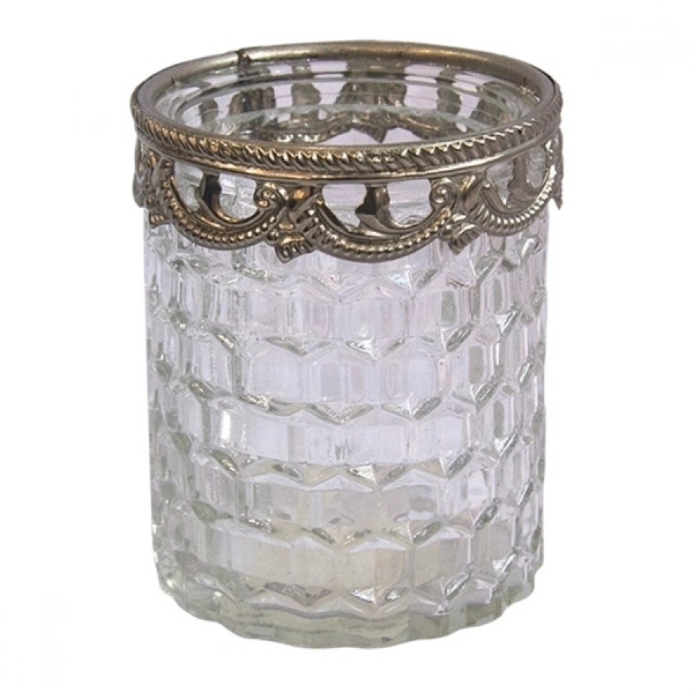 Castical Decorativo Craw Vidro Detalhes Fa0003