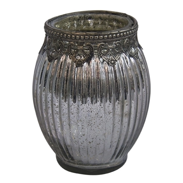 Castical Decorativo Craw Vidro Detalhes Fa0025
