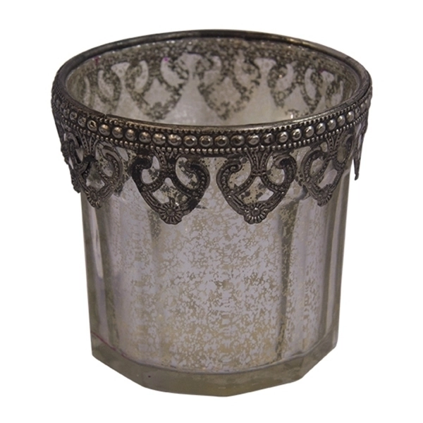 Castical Decorativo Craw Vidro Detalhes Fa0015