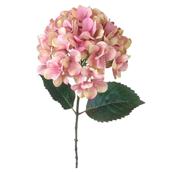 Cj.ramo Artificial Craw Flor Hortencia Rosa Gl0008