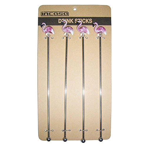 Mexedor Metal Craw P/drink Flamingo C/4 Pcs