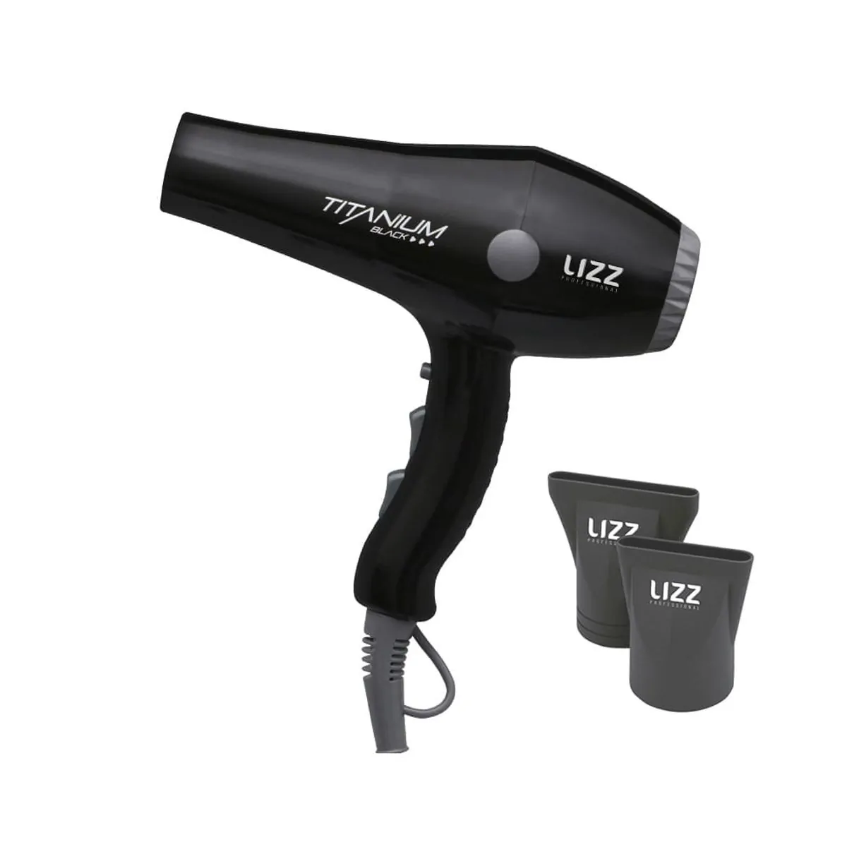 Secador Titanium Black 2400wats Lizz