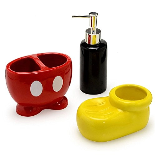Jg.banheiro Mabruk 2pcs Mickey
