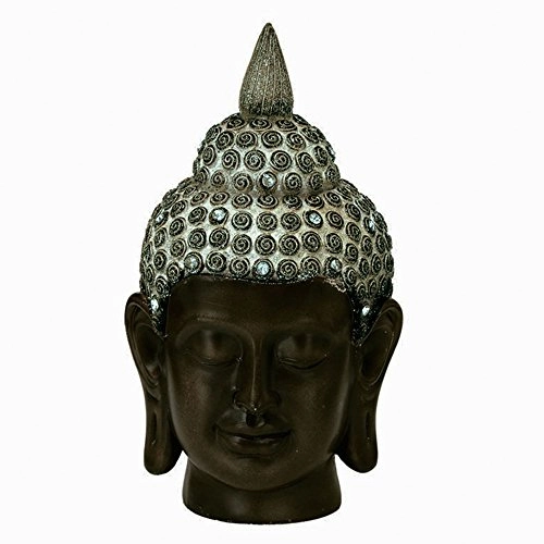 Rosto Buda 21cm Resina Planeta