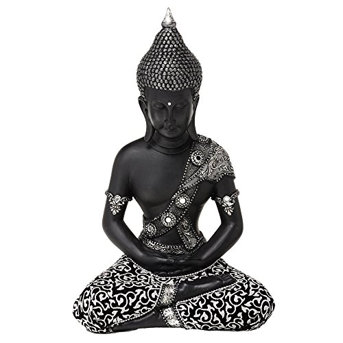 Escultura Mabruk Resina Buda 28cm