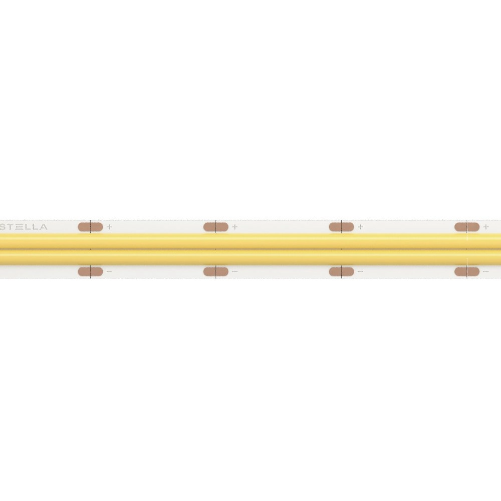 Fita De Led Stella Cob All Light Pro Com 5 Metros Alto Irc 95 25w 24v 3000k - Luz Amarela