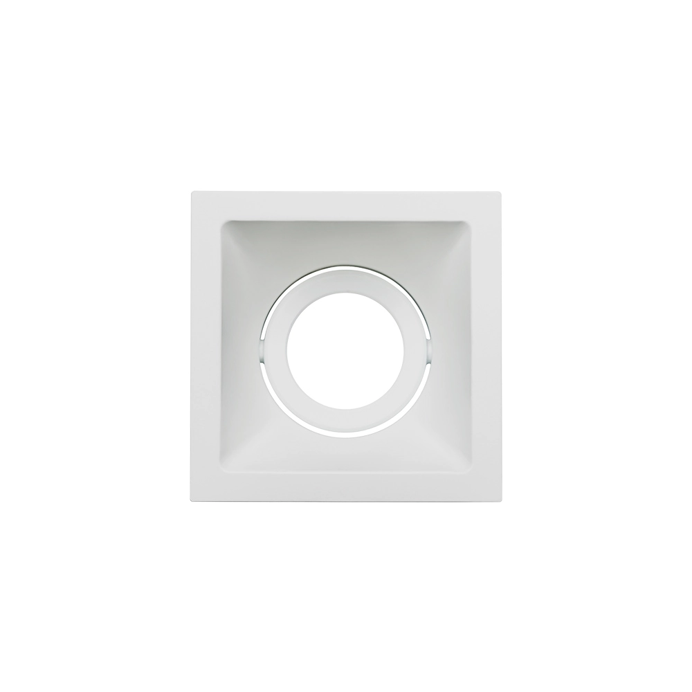 Spot De Embutir Recuado Stella Square Mr16 Gu10 Quadrado Bivolt Branco