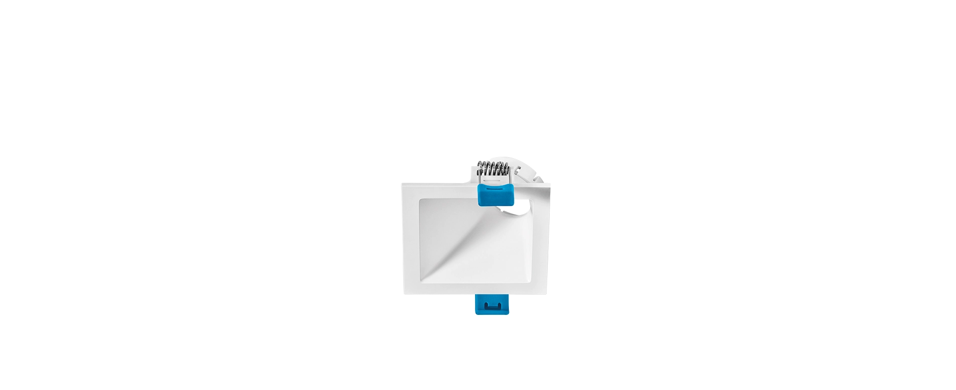 Embutido Mini Dicróica Angular 25º Square Angle Branco
