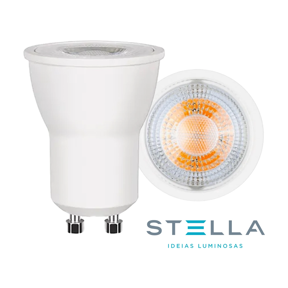 Lâmpada Led Mini Dicróica Stella Mr11 Sth8513/30 Eco 3w 3000k 36º Gu10 Bivolt