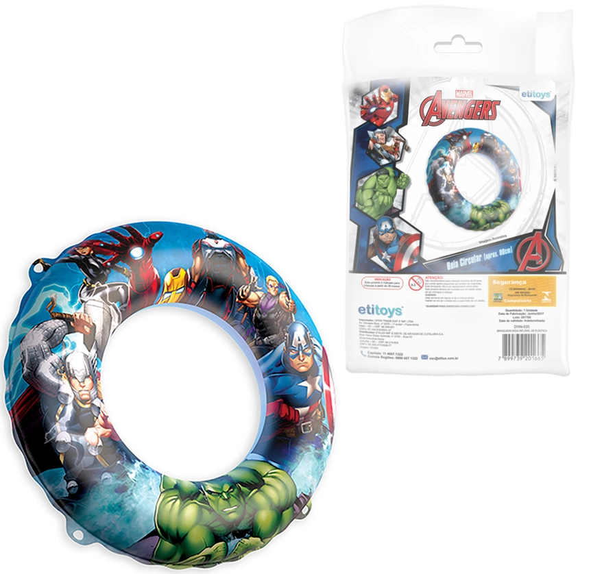 Boia Avengers, Circular 72 cm Diversão