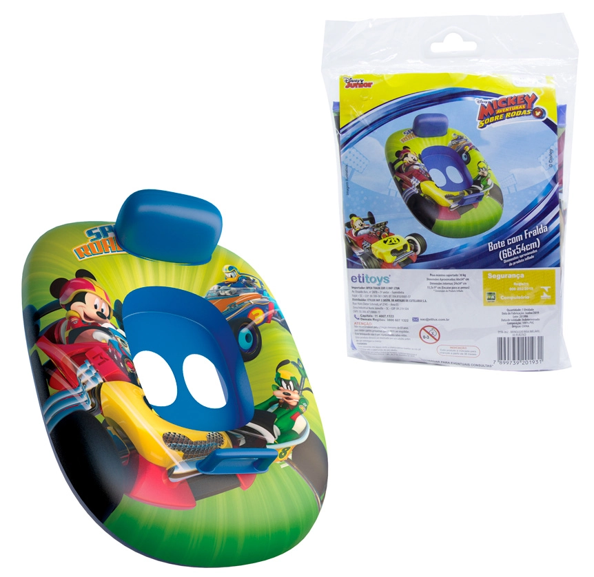 Boia Etitoys Bote Fralda Mickey 66cmx54cm