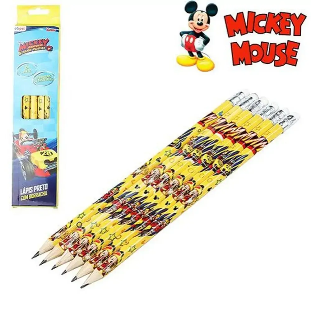 Lapis Preto C Borracha 6un Michey