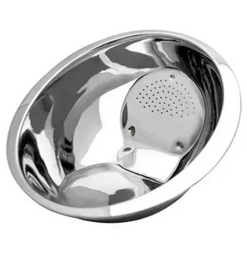 Escorredor De Arroz Em Aço Inox