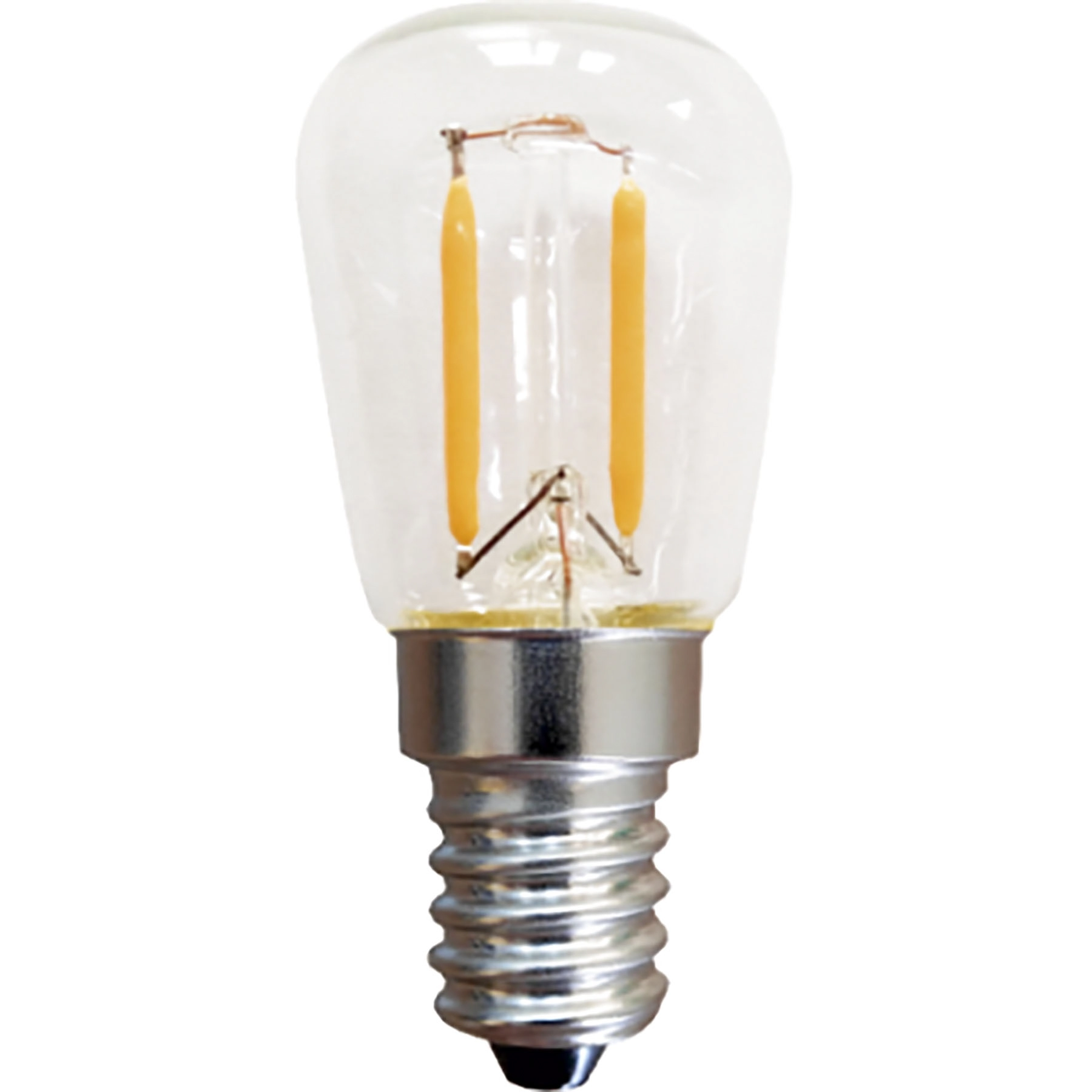 Lâmpada LED de Filamento Bulbo Luz Amarela 1W Sadokin 220V