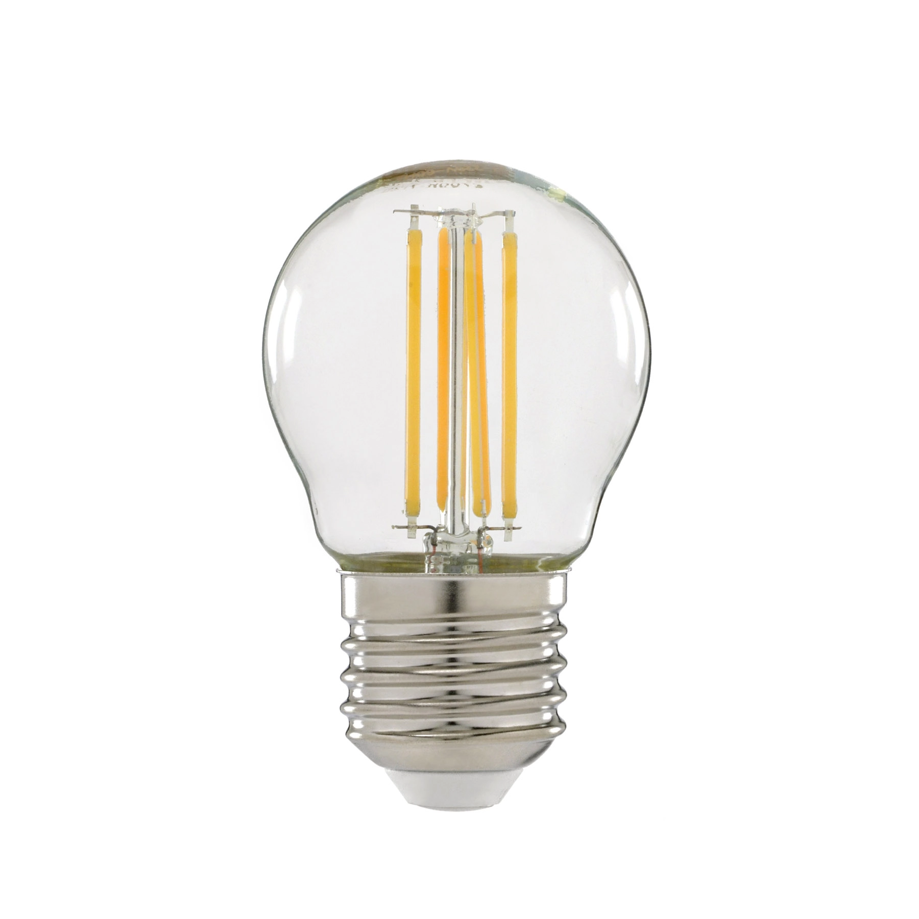 Lâmpada de LED E27 Bolinha 4W 400lm Luz Amarela Bivolt Sadokin