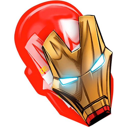 Convite Grande Iron Man 8 Unidades Regina Festas
