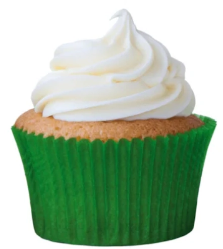 Forminha Mini Cupcake Impermeavel Ver.escuro C/45