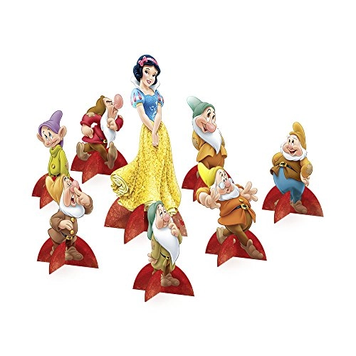 Decoração De Mesa Branca De Neve New 8 Unidades Regina Festas