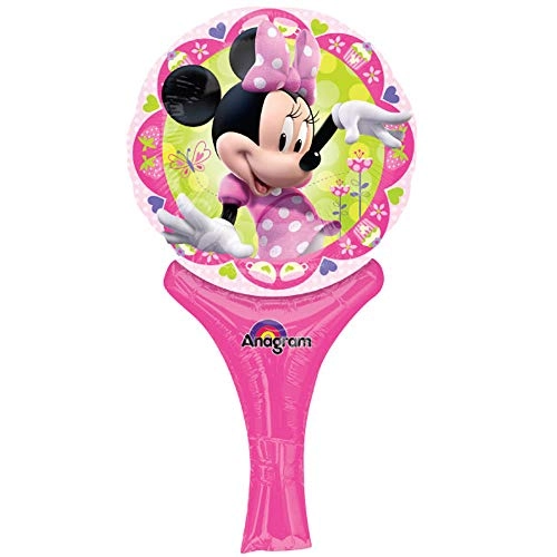 Balão Sopre E Brinque Minnie Rosa