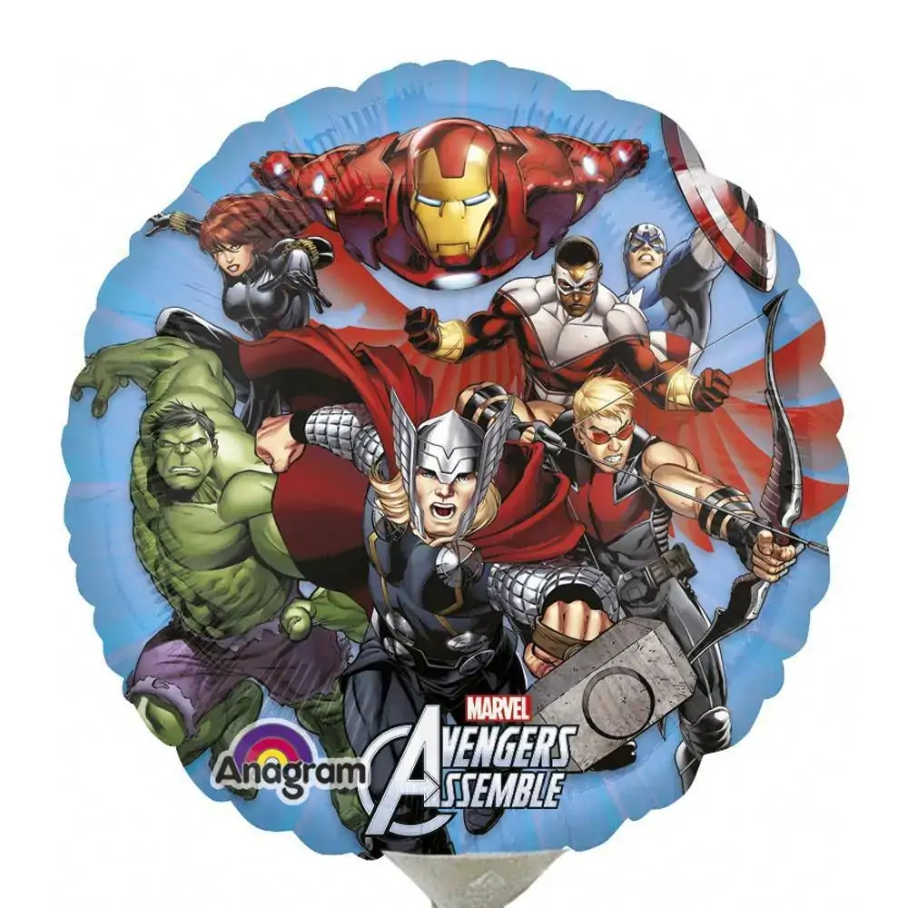 Balao Metalizado Regina Standard Vingadores 17 Pol