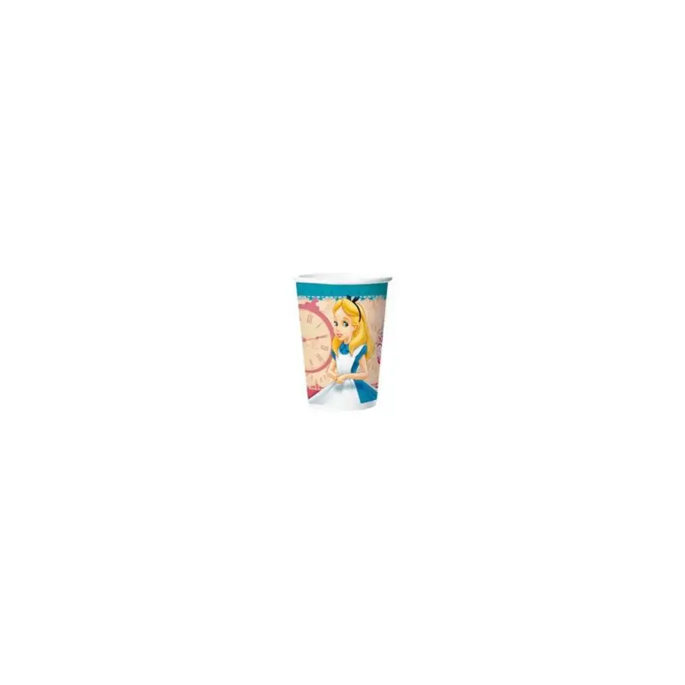 Copo Papel Regina R265 C/8 Alice Disney